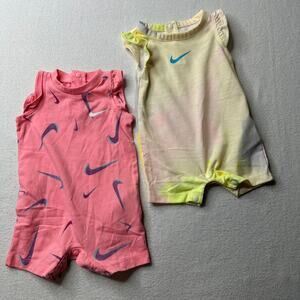 Nike Infant Girl Baby Rompers Size Newborn‎ Outfit